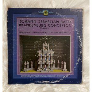 Classical Vinyl Bach Brandenbug Concertos Full, Netherlands Chamber Orchestra